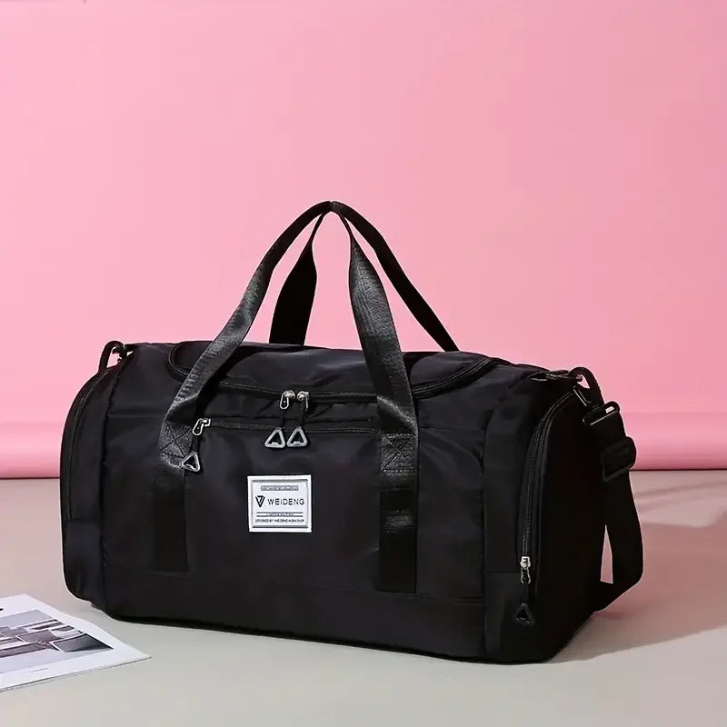 Large Capacity Foldable Travel Bag | Waterproof Oxford Duffel for Travel, Gym & Weekends