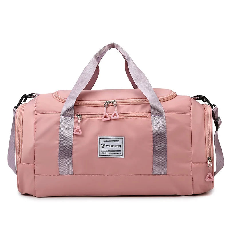 Large Capacity Foldable Travel Bag | Waterproof Oxford Duffel for Travel, Gym & Weekends