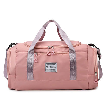 Large Capacity Foldable Travel Bag | Waterproof Oxford Duffel for Travel, Gym & Weekends