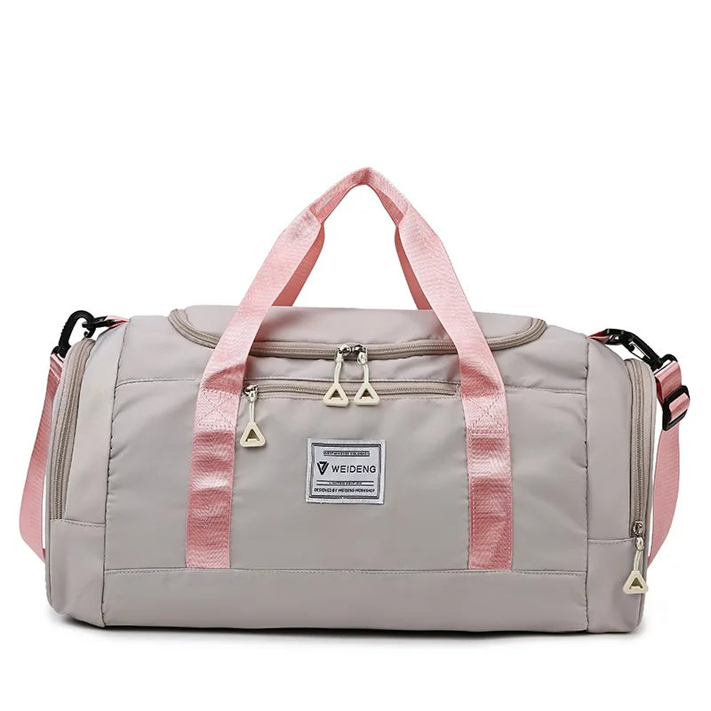Large Capacity Foldable Travel Bag | Waterproof Oxford Duffel for Travel, Gym & Weekends