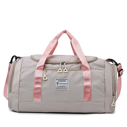 Large Capacity Foldable Travel Bag | Waterproof Oxford Duffel for Travel, Gym & Weekends