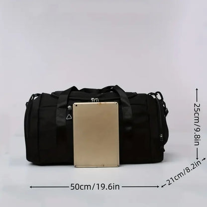 Large Capacity Foldable Travel Bag | Waterproof Oxford Duffel for Travel, Gym & Weekends