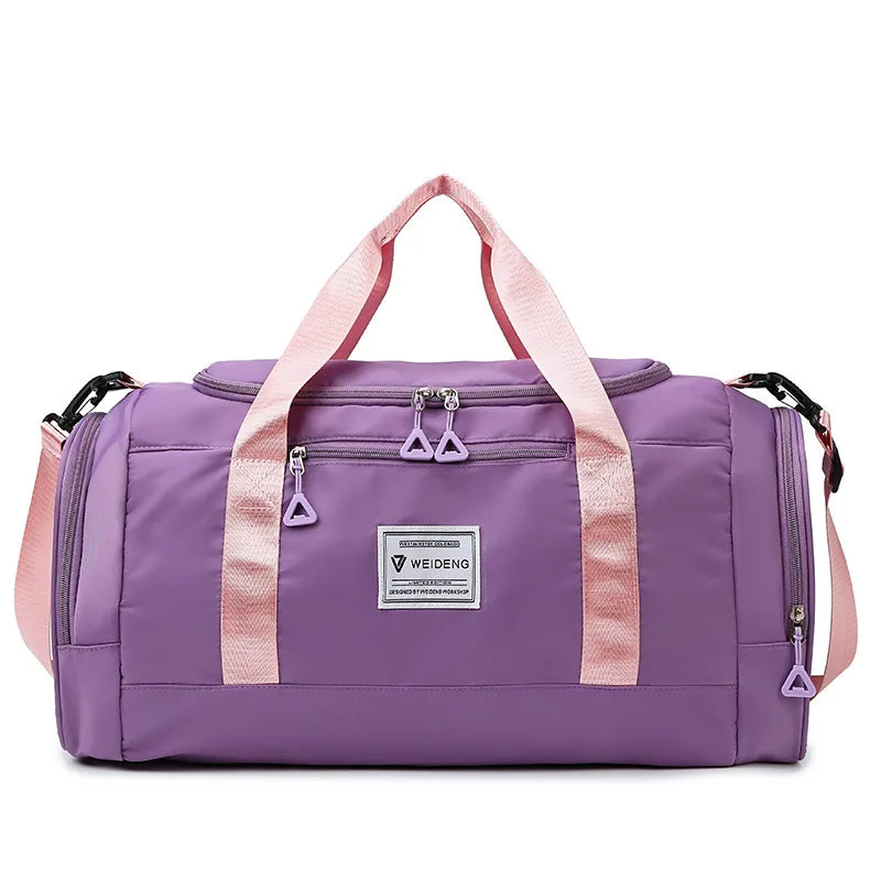 Large Capacity Foldable Travel Bag | Waterproof Oxford Duffel for Travel, Gym & Weekends