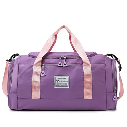 Large Capacity Foldable Travel Bag | Waterproof Oxford Duffel for Travel, Gym & Weekends