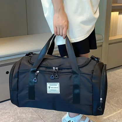 Large Capacity Foldable Travel Bag | Waterproof Oxford Duffel for Travel, Gym & Weekends