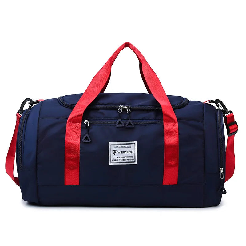 Large Capacity Foldable Travel Bag | Waterproof Oxford Duffel for Travel, Gym & Weekends